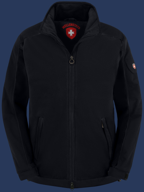 Herren Jacken Jet-Jacke, MicroFleece, Dunkelblau Winter JJ-10-DB-GRÖßE