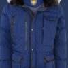Herren Jacken Marvellous, StroBoAirTec, Royalblau Winter MARV-870-RB-GRÖßE