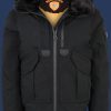 Herren Jacken Maverick, StroBoAirTec, Schwarz Winter MAVE-870-SW-GRÖßE