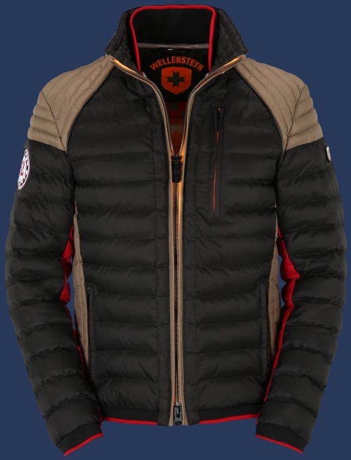 Herren Jacken MOL Men Racing, NoSeAirTec, Black/Darksand/Darkred Winter MOLMR-661-BDD-GRÖßE