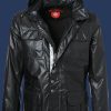 Herren Jacken Police, SunWaxAirTec, Schwarz Sommer PLC-210-SW-GRÖßE