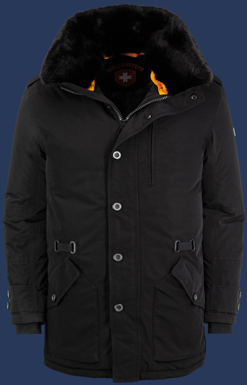 Herren Jacken Rivington, StroBoAirTec, Schwarz Winter RIVI-870-SW-GRÖßE