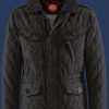 Herren Jacken Sheffield, KaHeMeHiTec, Schwarz Winter SHEF-579-SW-GRÖßE