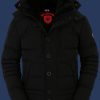 Herren Jacken Starstream, StroBoAirTec, Schwarz Winter STAD-870-SW-GRÖßE