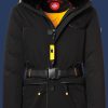 Herren Mäntel Galaxy Men, ElaDuAirTec, Schwarz Winter GAXM-426-SW-GRÖßE