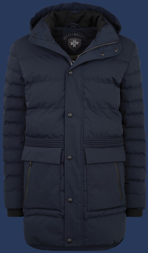 Herren Mäntel Levante, StroBoAirTec, Midnightblue Winter LEVA-870-MDB-GRÖßE