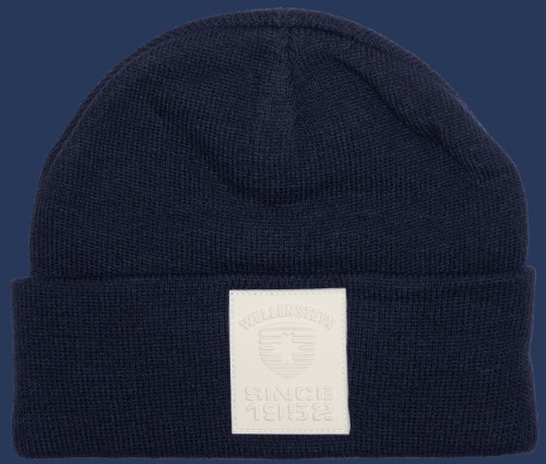 Herren Mützen BEN Badge Short Hat, Classicstrick, Darknavy/Cocos Winter BBSH-105-DNCO-GRÖßE