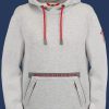 Herren Pullover Carabella Men, ScuWiLiHiTec, Lightsilvermelange/Red Winter CARAM-1000-LSMR-GRÖßE
