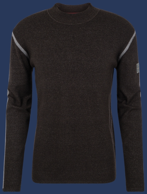 Herren Pullover Herren Pullover 011, KoNitH, Anthracite/Ashgrey Winter HP011-942-ATAG-GRÖßE