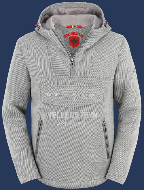 Herren Pullover Nordcoast Men, ScuWiLiHiTec, Lightgreymelange/Grey Winter NOCAM-1000-LGMG-GRÖßE