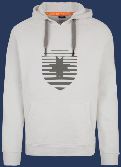 Herren Pullover Segelturn Men, French Terry 400, White Winter SGUM-861-WTE-GRÖßE