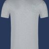 Herren T-Shirts T-Shirt Men OTMSV, LuNitCTec, Navymelange Sommer OTMSV-972-NVML-GRÖßE