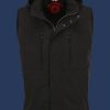 Herren Westen Golfweste, PolyAirLite, Schwarz Sommer GW-44-SW-GRÖßE