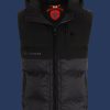 Herren Westen Royal Flash Vest Men, SiShiBoBiTec, Black/Black Winter ROYAVM-2004-BB-GRÖßE