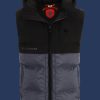 Herren Westen Royal Flash Vest Men, SiShiBoBiTec, Marlinblue/Black Winter ROYAVM-2004-MBBL-GRÖßE