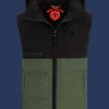 Herren Westen Royal Flash Vest Men, SiShiBoBiTec, Riflegreen/Black Winter ROYAVM-2004-RGB-GRÖßE