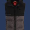 Herren Westen Royal Flash Vest Men, SiShiBoBiTec, Titan/Black Winter ROYAVM-2004-TIB-GRÖßE