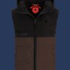 Herren Westen Royal Flash Vest Men, SiShiBoBiTec, Truffles/Black Winter ROYAVM-2004-TRBL-GRÖßE