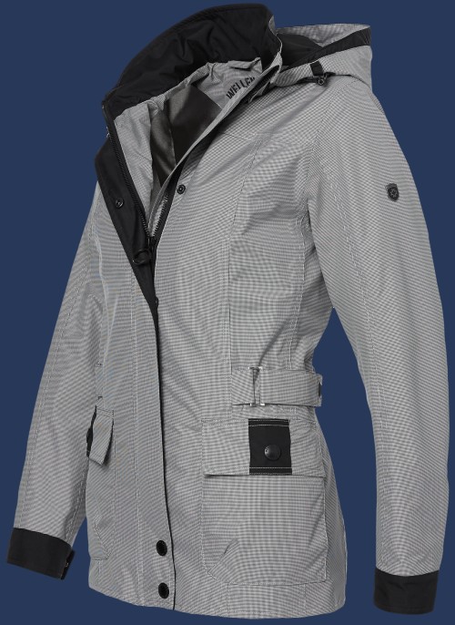 Damen Jacken Barriga, MicroPepAirTec, Pepitablack/White Sommer BGA-552-PBW-GRÖßE Damen Jacken Barriga, MicroPepAirTec, Pepitablack/White Sommer BGA-552-PBW-GRÖßE