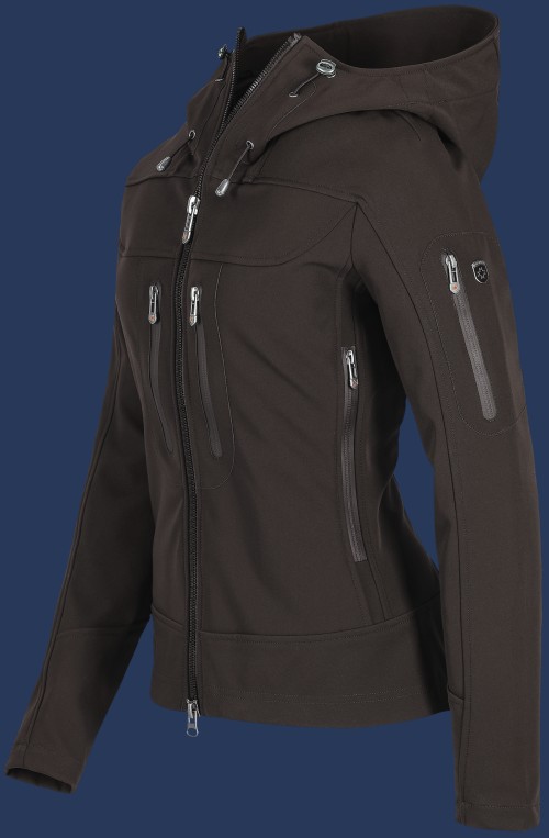 Damen Jacken Dynamica, DynashellAquaLight, Espresso Winter DYN-268-ES-GRÖßE Damen Jacken Dynamica, DynashellAquaLight, Espresso Winter DYN-268-ES-GRÖßE