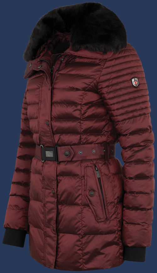 Damen Jacken Nachthimmel, HoloAirTec, Grape Red Winter NACH-887-GPR-GRÖßE Damen Jacken Nachthimmel, HoloAirTec, Grape Red Winter NACH-887-GPR-GRÖßE