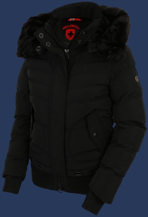 Damen Jacken Queens, TiSaAirTec, Schwarz Winter QUE-382-SW-GRÖßE Damen Jacken Queens, TiSaAirTec, Schwarz Winter QUE-382-SW-GRÖßE