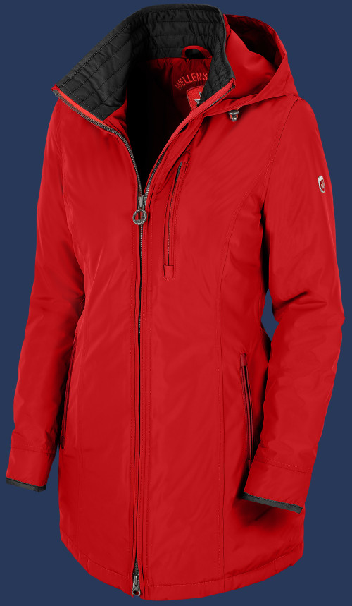 Damen Jacken Stockholm, TiSaAirTec, Red Winter STOC-382-RD-GRÖßE Damen Jacken Stockholm, TiSaAirTec, Red Winter STOC-382-RD-GRÖßE