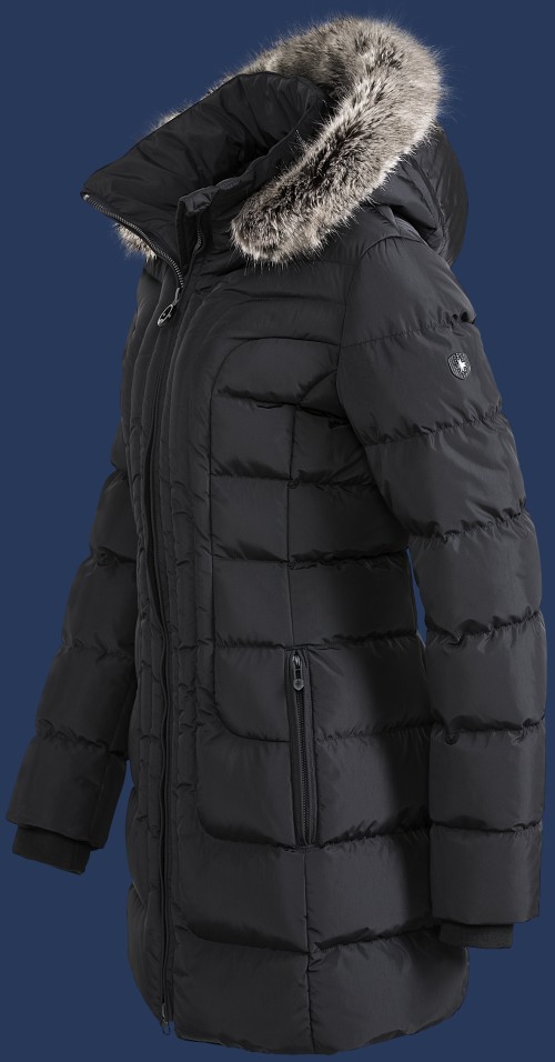 Damen Mäntel Astoria Long, PrincessAirTec, Schwarz Winter ASTL-560-SW-GRÖßE Damen Mäntel Astoria Long, PrincessAirTec, Schwarz Winter ASTL-560-SW-GRÖßE