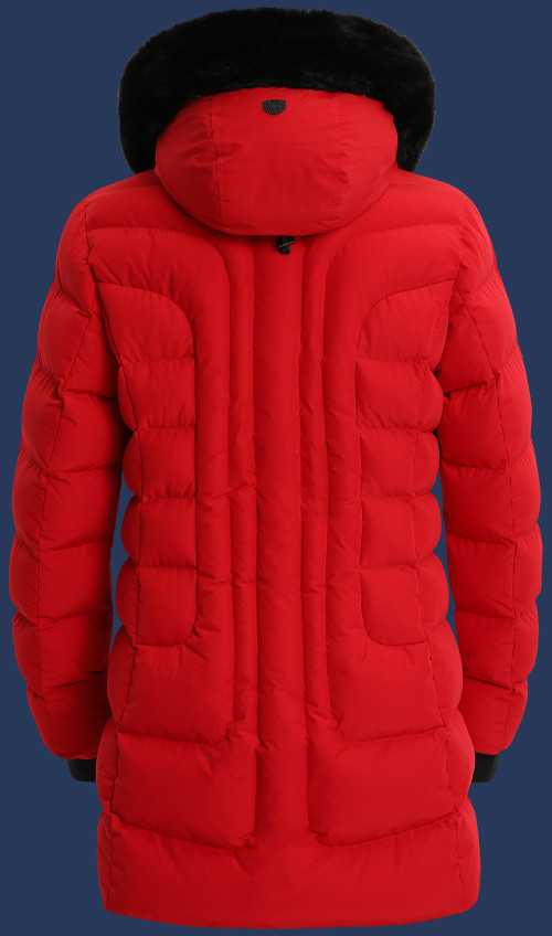 Damen Mäntel Belvitesse Long, PolyAirLite, Red Winter BVDL-44-RD-GRÖßE Damen Mäntel Belvitesse Long, PolyAirLite, Red Winter BVDL-44-RD-GRÖßE