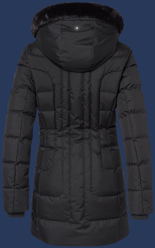 Damen Mäntel Belvitesse Long, PolyAirLite, Schwarz Winter BVDL-44-SW-GRÖßE Damen Mäntel Belvitesse Long, PolyAirLite, Schwarz Winter BVDL-44-SW-GRÖßE