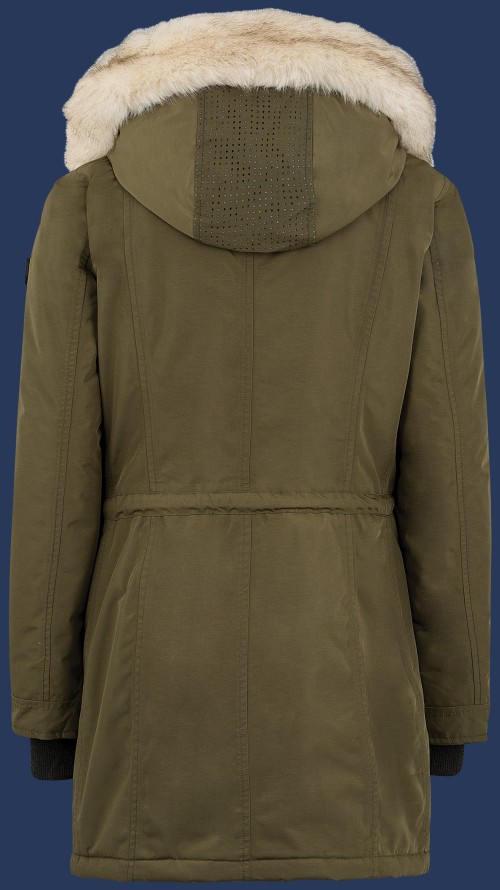 Damen Mäntel Black X Lady, StroBoAirTec, Army Winter BLAXL-870-ARM-GRÖßE Damen Mäntel Black X Lady, StroBoAirTec, Army Winter BLAXL-870-ARM-GRÖßE