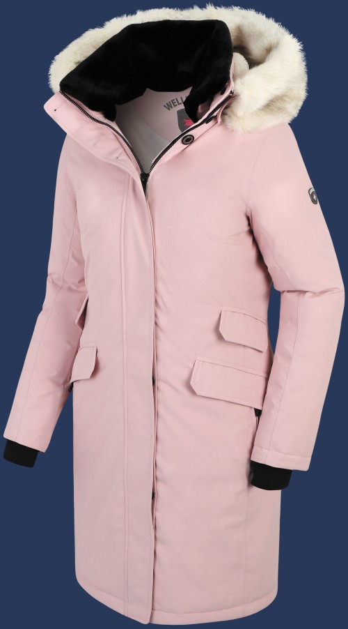 Damen Mäntel Enterprise Long, KiMoAirTec, Ashpink Winter ENTRL-1035-API-GRÖßE Damen Mäntel Enterprise Long, KiMoAirTec, Ashpink Winter ENTRL-1035-API-GRÖßE