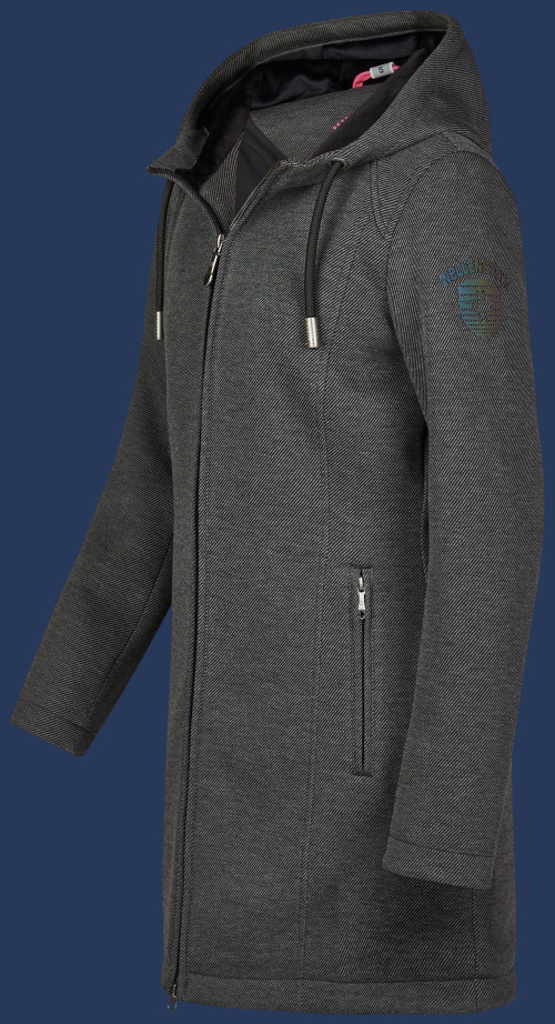 Damen Mäntel Lacal, ScuWiLiHiTec, Darkgreymelange/Rainbow Winter LACAL-1000-DGRB-GRÖßE Damen Mäntel Lacal, ScuWiLiHiTec, Darkgreymelange/Rainbow Winter LACAL-1000-DGRB-GRÖßE