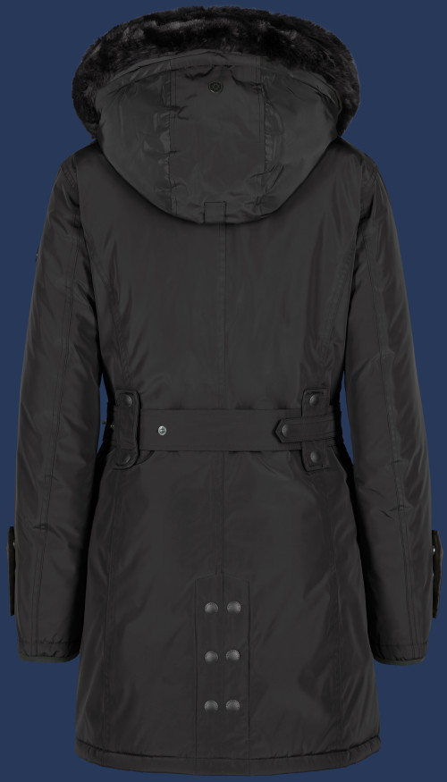 Damen Mäntel Mystery, TiSaAirTec, Schwarz Winter MYST-382-SW-GRÖßE Damen Mäntel Mystery, TiSaAirTec, Schwarz Winter MYST-382-SW-GRÖßE