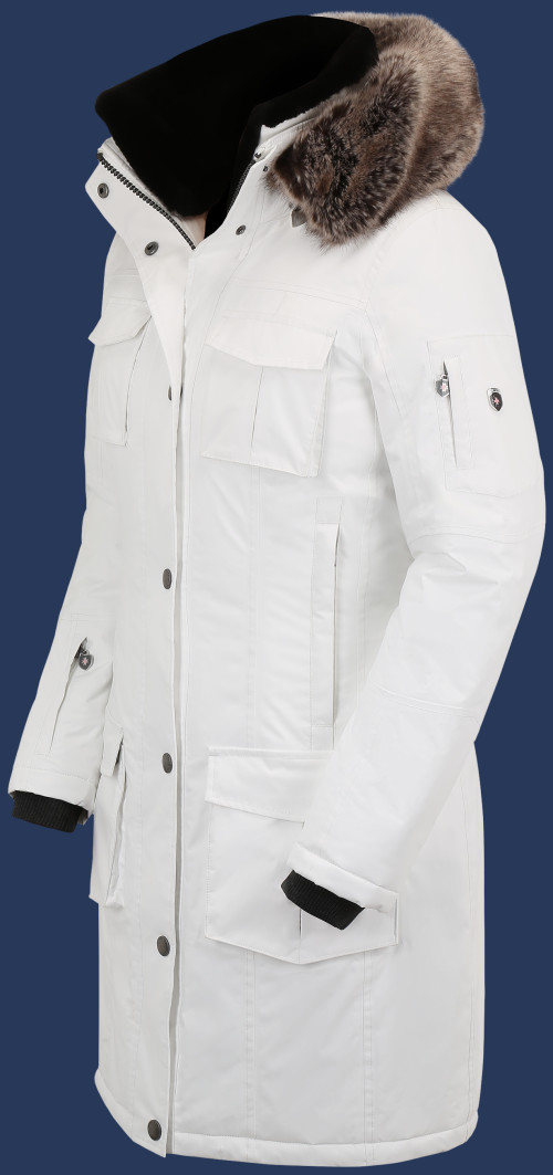 Damen Mäntel Schneezauber Long, NoSeAirTec, Cocos Winter SZL-661-CO-GRÖßE Damen Mäntel Schneezauber Long, NoSeAirTec, Cocos Winter SZL-661-CO-GRÖßE