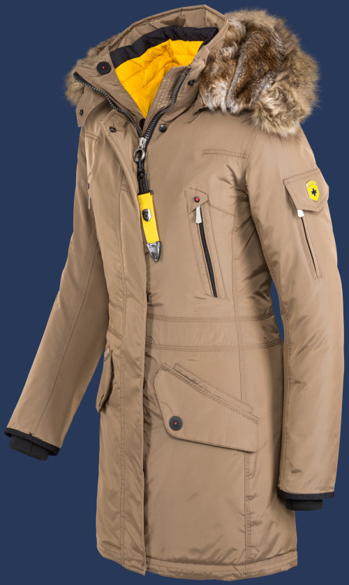Damen Mäntel Snowdome Lady, GolDoxAirTec, Khaki Winter SNOL-375-KKI-GRÖßE Damen Mäntel Snowdome Lady, GolDoxAirTec, Khaki Winter SNOL-375-KKI-GRÖßE