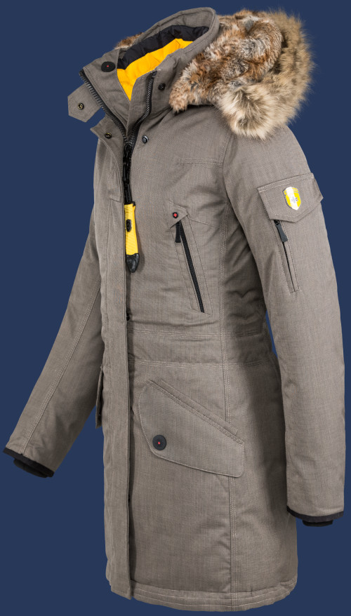 Damen Mäntel Snowdome Lady, SeBasLiAirTec, Saltpepper Winter SNOL-644-SPP-GRÖßE Damen Mäntel Snowdome Lady, SeBasLiAirTec, Saltpepper Winter SNOL-644-SPP-GRÖßE