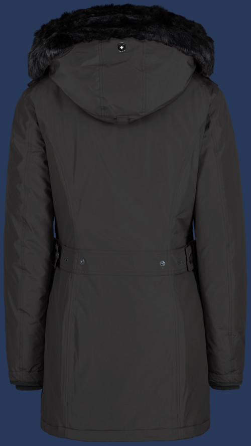 Damen Mäntel Stavanger, TiSaAirTec, Schwarz Winter STAV-382-SW-GRÖßE Damen Mäntel Stavanger, TiSaAirTec, Schwarz Winter STAV-382-SW-GRÖßE