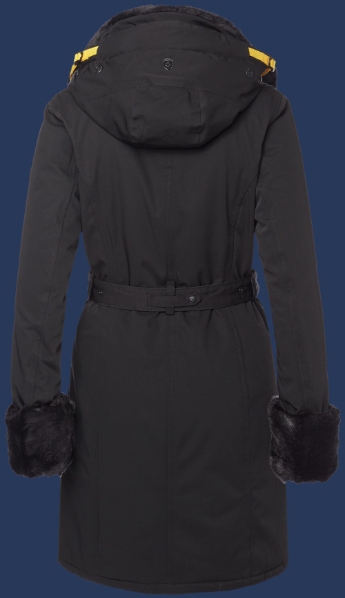 Damen Mäntel Sugar, ElaDuAirTec, Schwarz Winter SUGA-426-SW-GRÖßE Damen Mäntel Sugar, ElaDuAirTec, Schwarz Winter SUGA-426-SW-GRÖßE