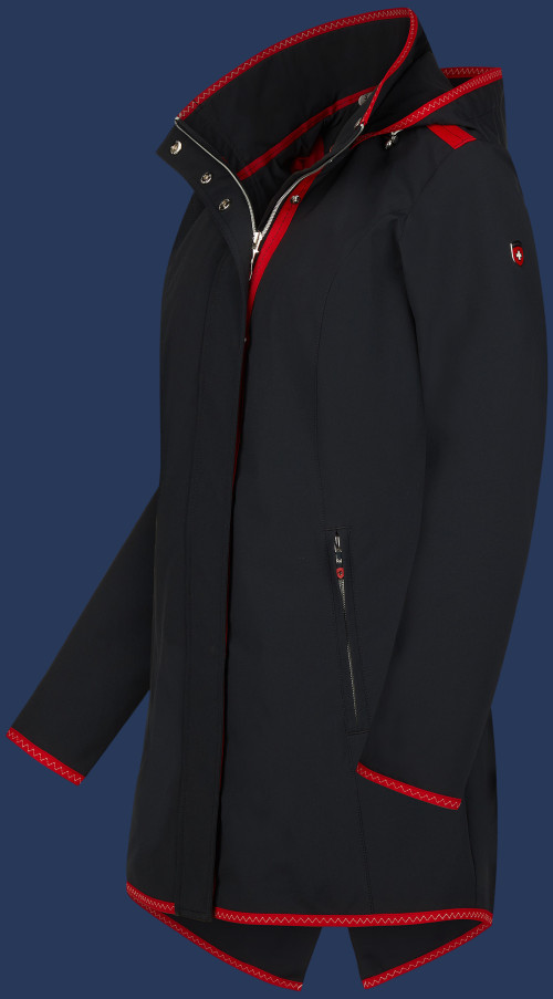 Damen Mäntel Tarent, LightShellAirTec, Darknavy/Red Sommer TARE-1049-DNR-GRÖßE Damen Mäntel Tarent, LightShellAirTec, Darknavy/Red Sommer TARE-1049-DNR-GRÖßE