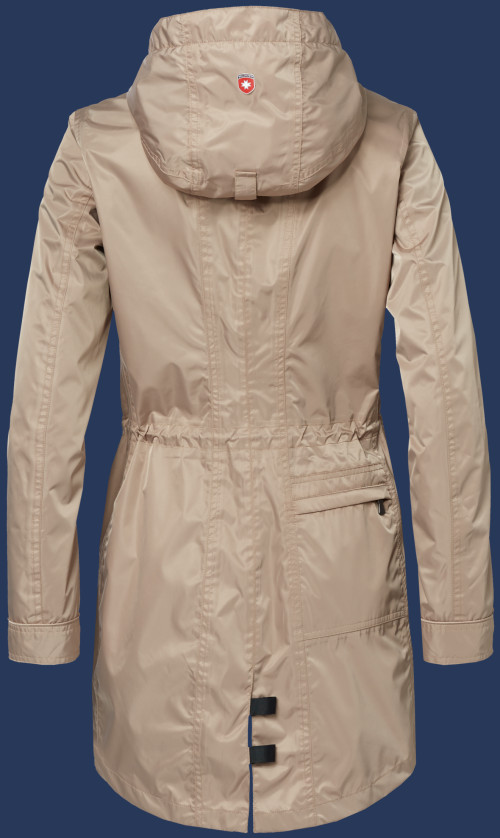 Damen Mäntel Victoria, GlossyAirTec, Sand Sommer VIC-46-SN-GRÖßE Damen Mäntel Victoria, GlossyAirTec, Sand Sommer VIC-46-SN-GRÖßE