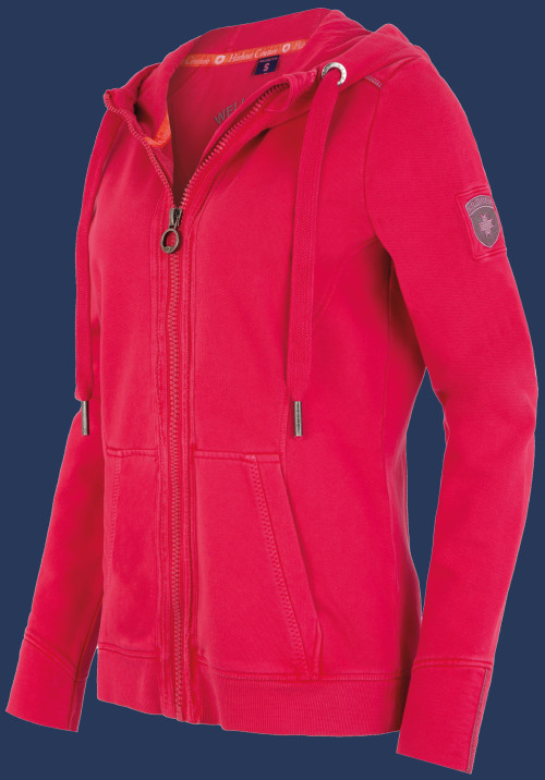 Damen Pullover Yacht Hoodie Lady, French Terry 400, Berry Winter YAHL-861-BE-GRÖßE Damen Pullover Yacht Hoodie Lady, French Terry 400, Berry Winter YAHL-861-BE-GRÖßE