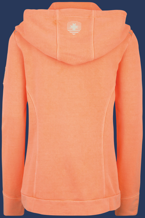 Damen Pullover Yacht Hoodie Lady, French Terry 400, Neonpeach Winter YAHL-861-NOP-GRÖßE Damen Pullover Yacht Hoodie Lady, French Terry 400, Neonpeach Winter YAHL-861-NOP-GRÖßE