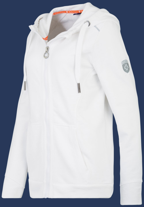 Damen Pullover Yacht Hoodie Lady, French Terry 400, White Winter YAHL-861-WTE-GRÖßE Damen Pullover Yacht Hoodie Lady, French Terry 400, White Winter YAHL-861-WTE-GRÖßE