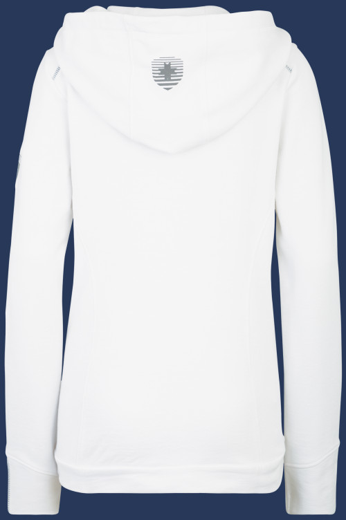 Damen Pullover Yacht Hoodie Lady, French Terry 400, White Winter YAHL-861-WTE-GRÖßE Damen Pullover Yacht Hoodie Lady, French Terry 400, White Winter YAHL-861-WTE-GRÖßE