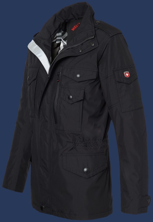 Herren Jacken Airport, Poly3AirTec, Schwarz Sommer AIRP-140-SW-GRÖßE Herren Jacken Airport, Poly3AirTec, Schwarz Sommer AIRP-140-SW-GRÖßE