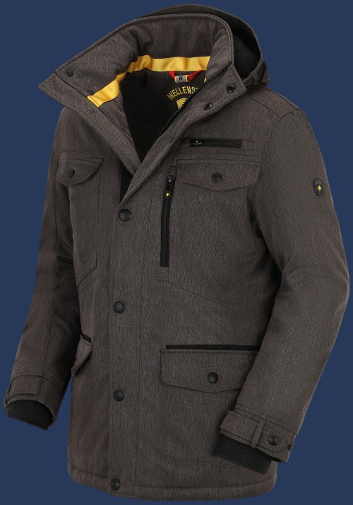 Herren Jacken Chester Winter, BosAirTec, Saltpepper Winter CHEW-377-SPP-GRÖßE Herren Jacken Chester Winter, BosAirTec, Saltpepper Winter CHEW-377-SPP-GRÖßE