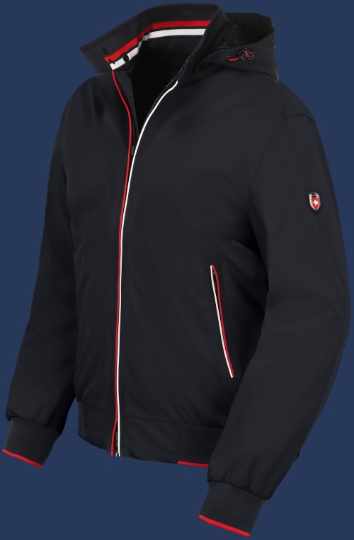 Herren Jacken College, HiDansAirTec, Darknavy/Red Sommer COLL-825-DRR-GRÖßE Herren Jacken College, HiDansAirTec, Darknavy/Red Sommer COLL-825-DRR-GRÖßE