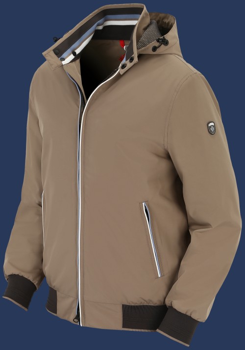 Herren Jacken College, HiDansAirTec, Sandstone/White/Bluesmoke Sommer COLL-825-SWB-GRÖßE Herren Jacken College, HiDansAirTec, Sandstone/White/Bluesmoke Sommer COLL-825-SWB-GRÖßE