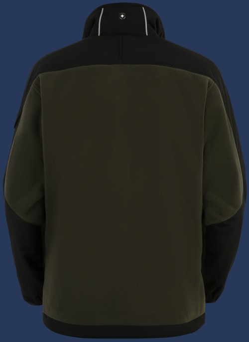 Herren Jacken Jet-Jacke, MicroFleece, Hunter/Schwarz Winter JJ-10-HUS-GRÖßE Herren Jacken Jet-Jacke, MicroFleece, Hunter/Schwarz Winter JJ-10-HUS-GRÖßE